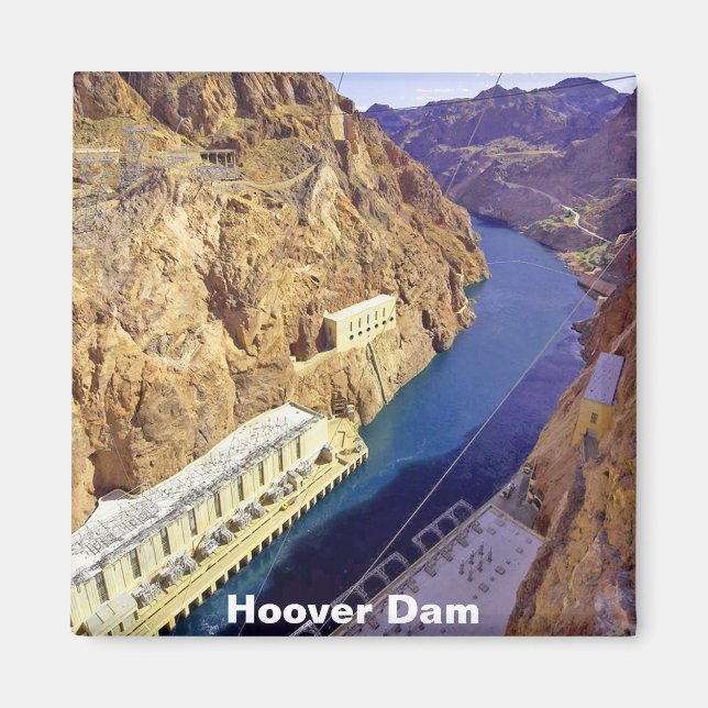 Aimant Barrage de Hoover, Nevada (Devant)