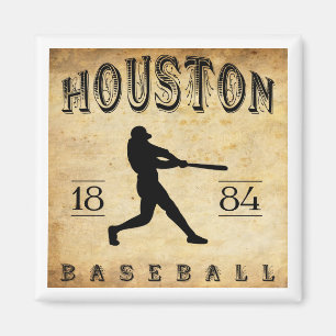 Aimant Base-ball 1884 de Houston le Texas