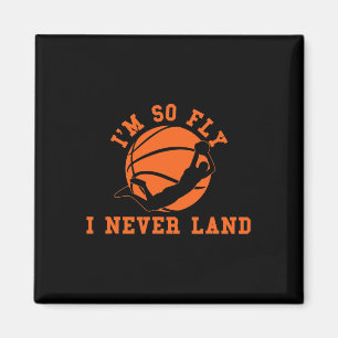Aimant Basket-ball Je suis si volée Je n'ai jamais Land B