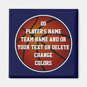 Aimant Basket-ball Magnets, BULK ou Buy One