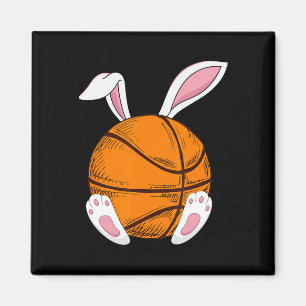 Aimant Basket de Pâques lapin lapin Joyeux jour de Pâques