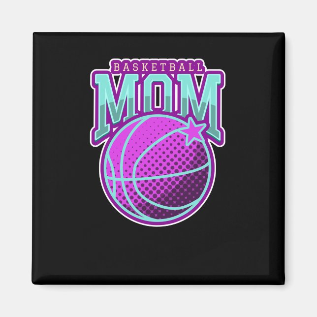 Aimant Basket Maman 4 (Devant)
