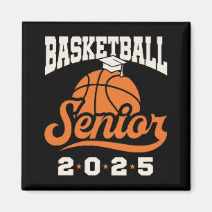 Aimant Basketball de classe supérieure de 2025 Graduation