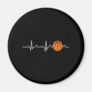 Aimant Basketball Heartbeat