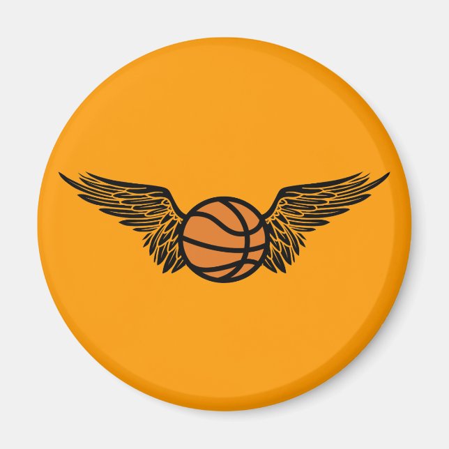 Aimant basketball. tribal. (Devant)