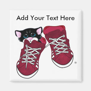 Aimant Baskets le chat