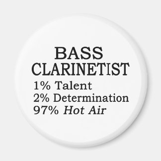 Aimant Bass Clarinetist Hot Air