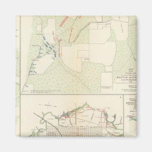 Aimant Bataille de Corinth Iuka Bayou Fourche