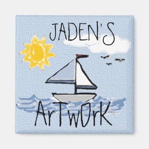 Aimant Bateau à voile O