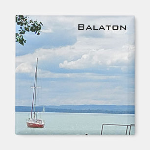 Aimant Bateau à voile sur le lac Balaton
