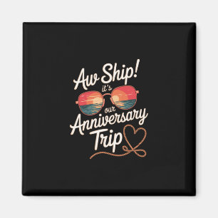 Aimant Bateau C'est Notre Voyage De Noces Croisière Maria