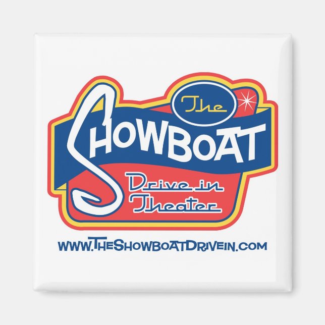 Aimant Bateau de douche dans l'aimant de réfrigérateur (Devant)