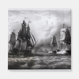 Aimant Bateau de la "garde forestière" de John Paul