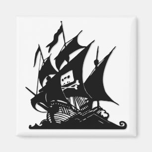 Aimant Bateau Logo de Pirate Bay