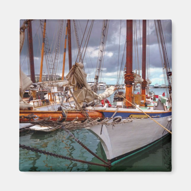 Aimant Bateaux À Voile Morts À Key West (Devant)