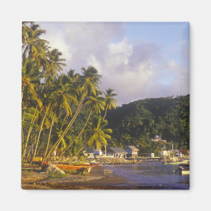 Aimant Bateaux de pêche, Soufriere, Sainte-Lucie, Caraïbe