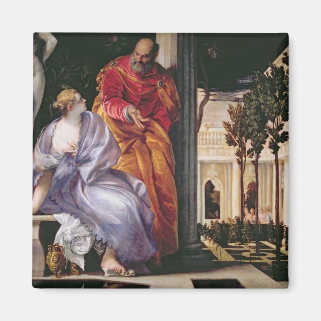 Aimant Bathsheba Bathing, c.1575 (oil on canvas) (Devant)