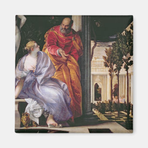 Aimant Bathsheba se baignant, c.1575 (huile sur la toile)