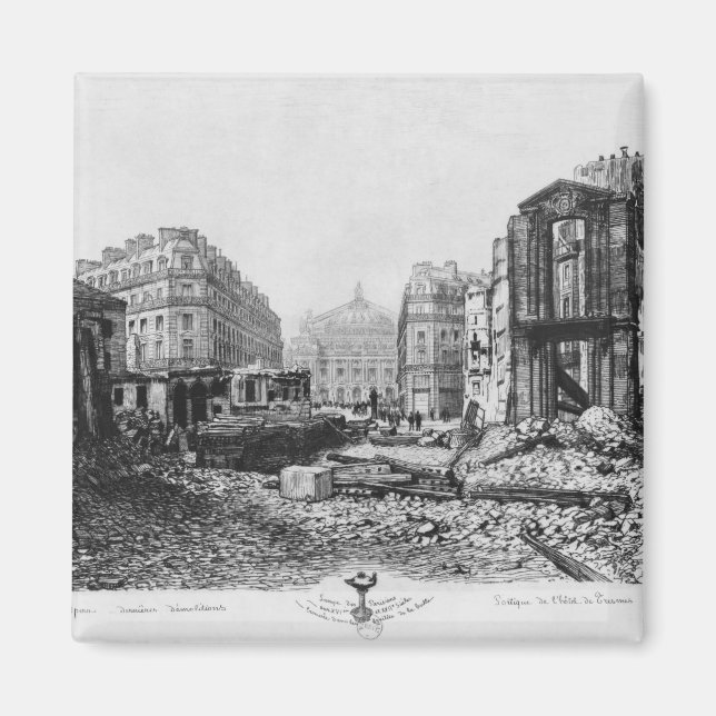 Aimant Bâtiment de l'Avenue de l'Opéra 2 (Devant)