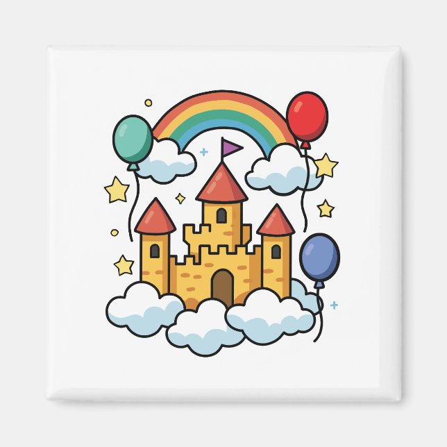 Aimant Bâtir des châteaux dans le ciel (Devant)