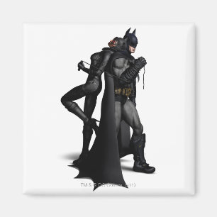 Aimant Batman Arkham City   Batman et Catwoman