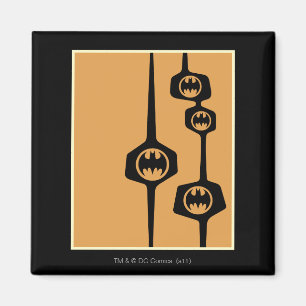 Aimant Batman Black Orange Frame