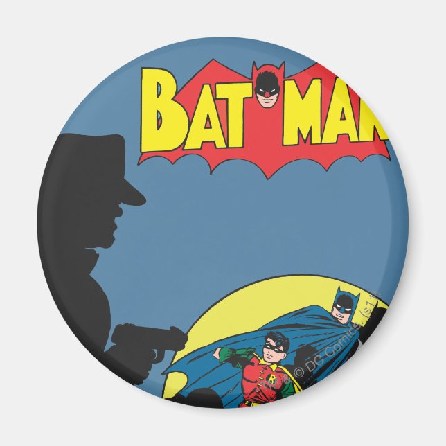Aimant Batman Comic - avec Robin (Devant)