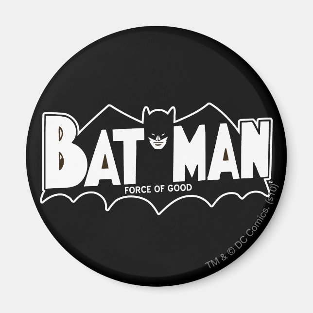 Aimant Batman | Logo Force of Good 60s (Devant)