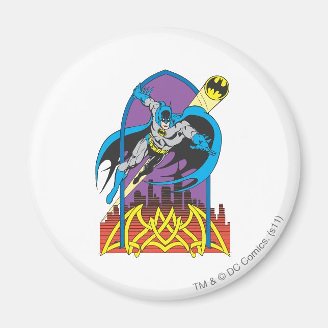 Aimant Batman vole la nuit (Devant)