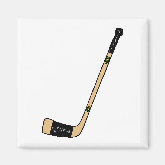 Aimant Bâton de hockey (Devant)