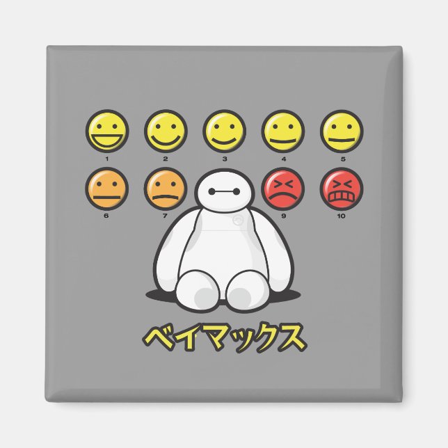 Aimant Baymax Emojicons (Devant)