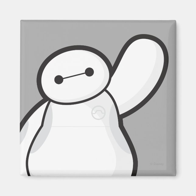 Aimant Baymax Waving (Devant)