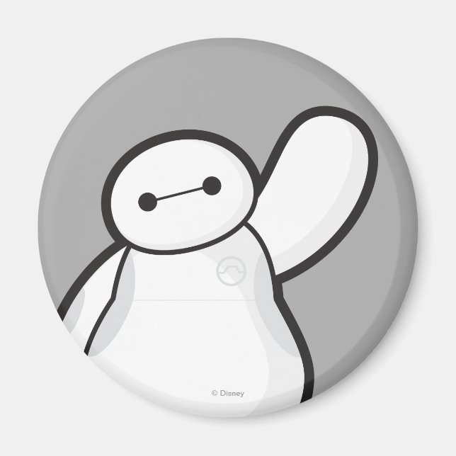 Aimant Baymax Waving (Devant)
