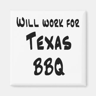 Aimant BBQ Texas