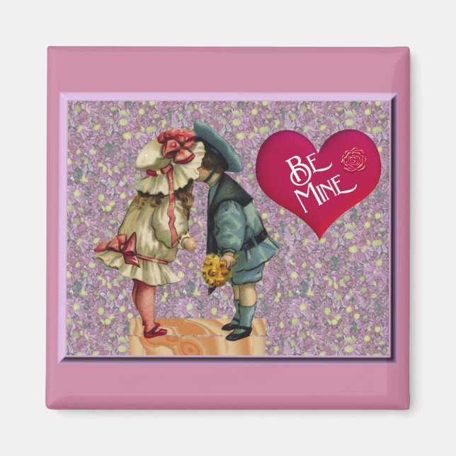 Aimant "Be Mine" Sweet Nostalgale Valentine (Devant)