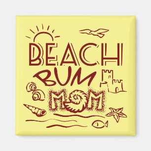 Aimant Beach Bum Mum