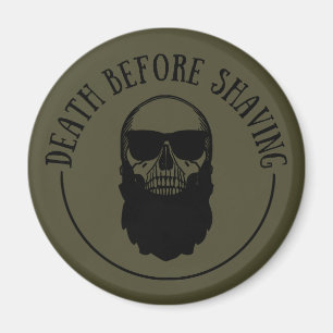 Aimant Bearded cite drôle barbe dire cadeaux