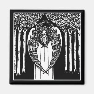 Aimant Beardsley Nouveau Angel
