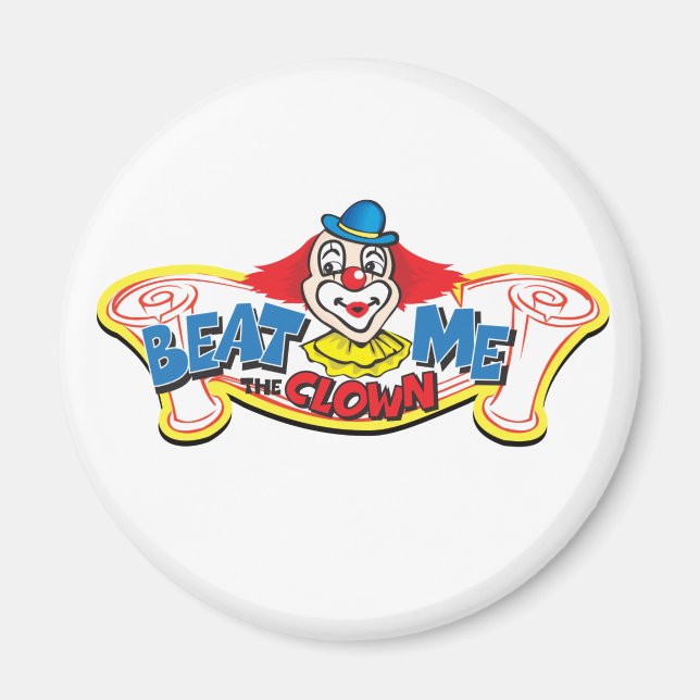 Aimant Beat Me the Clown (Devant)