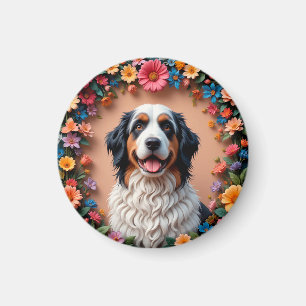 Aimant Beau portrait de chien