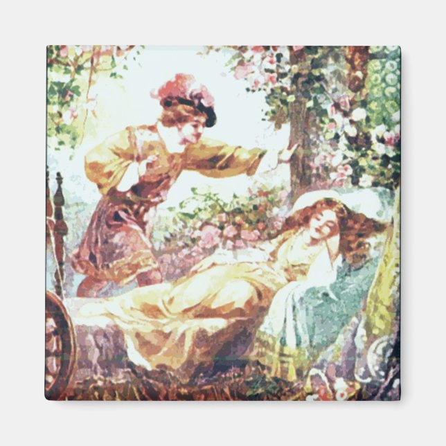 Aimant Beauté dormante (Devant)