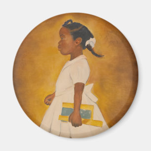 Aimant Beaux-arts d'Afro-américain