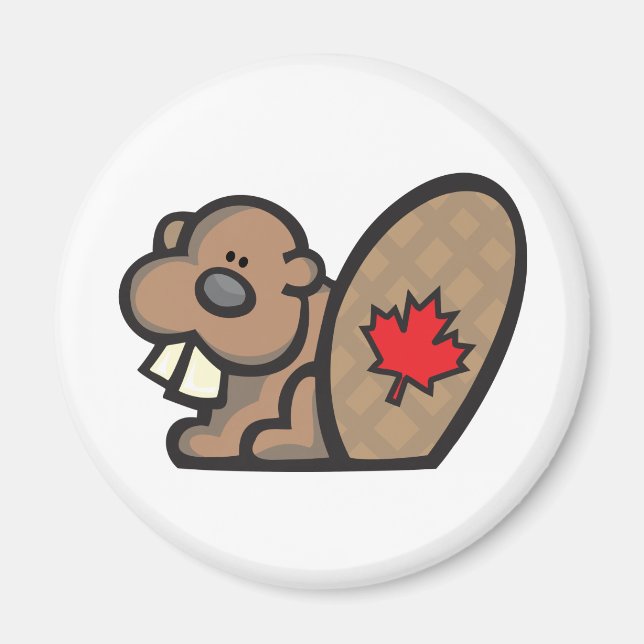 Aimant Beaver canada (Devant)