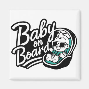 Aimant Bébé à bord