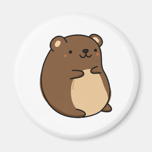 Aimant Bébé Cute Kawaii Ours Brown