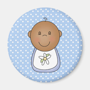 Aimant Bébé d'Afro-américain