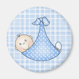 Aimant Bébé dans la couverture