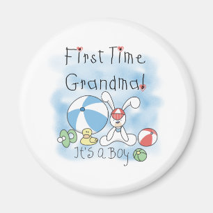 Aimant Bébé de grand-maman de première fois