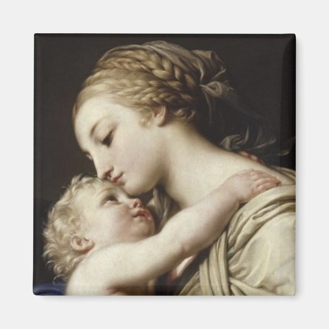 Aimant Bébé Jésus et Marie (Devant)