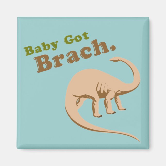 Aimant Bébé obtenu Brach (Devant)